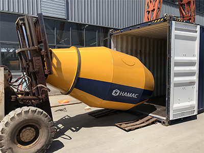 La hormigonera autocargable HAMAC HMC400 llegará a Tonga